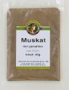 Muskat, rein, gemahlen, 40g